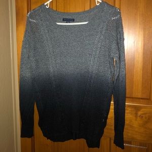 American Eagle ombré sweater